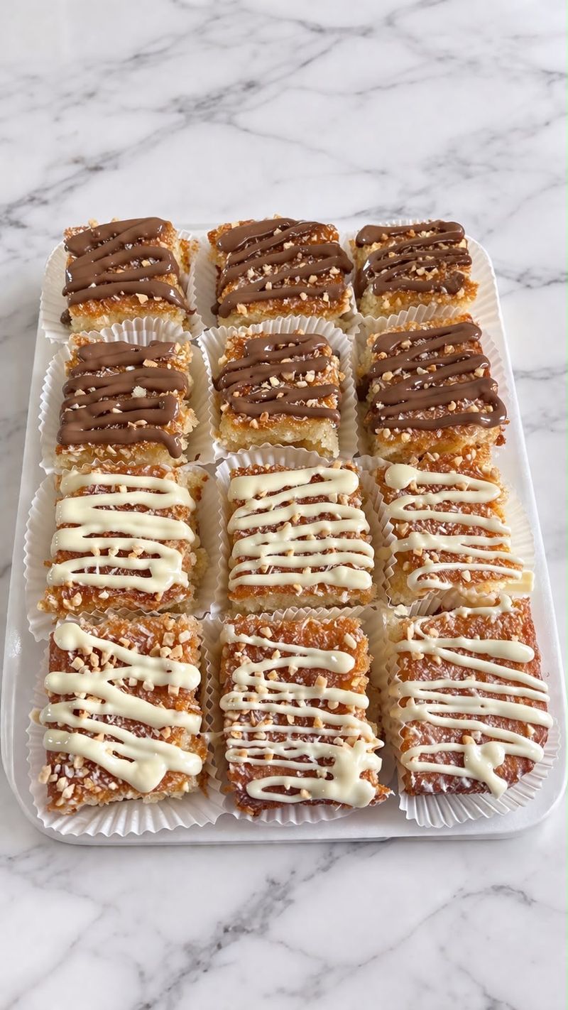 Coconut Almond Glaze with Drizzle