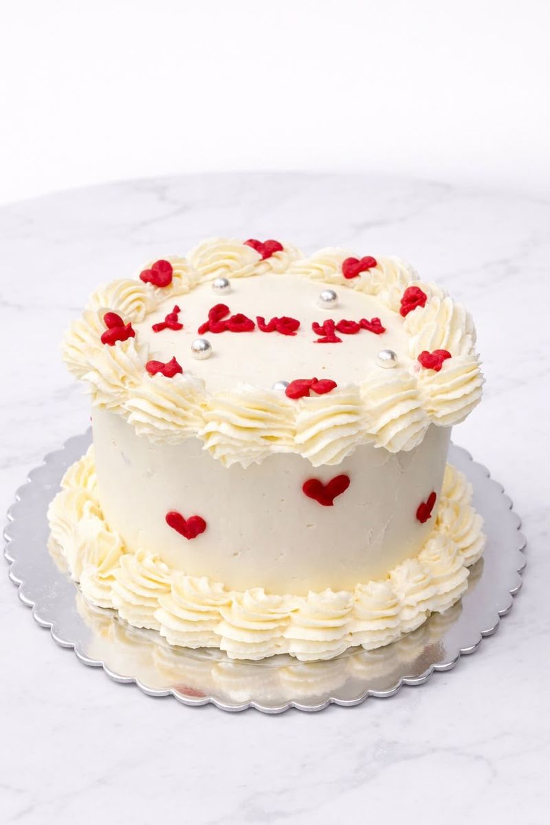 Valentine's Heart Cake