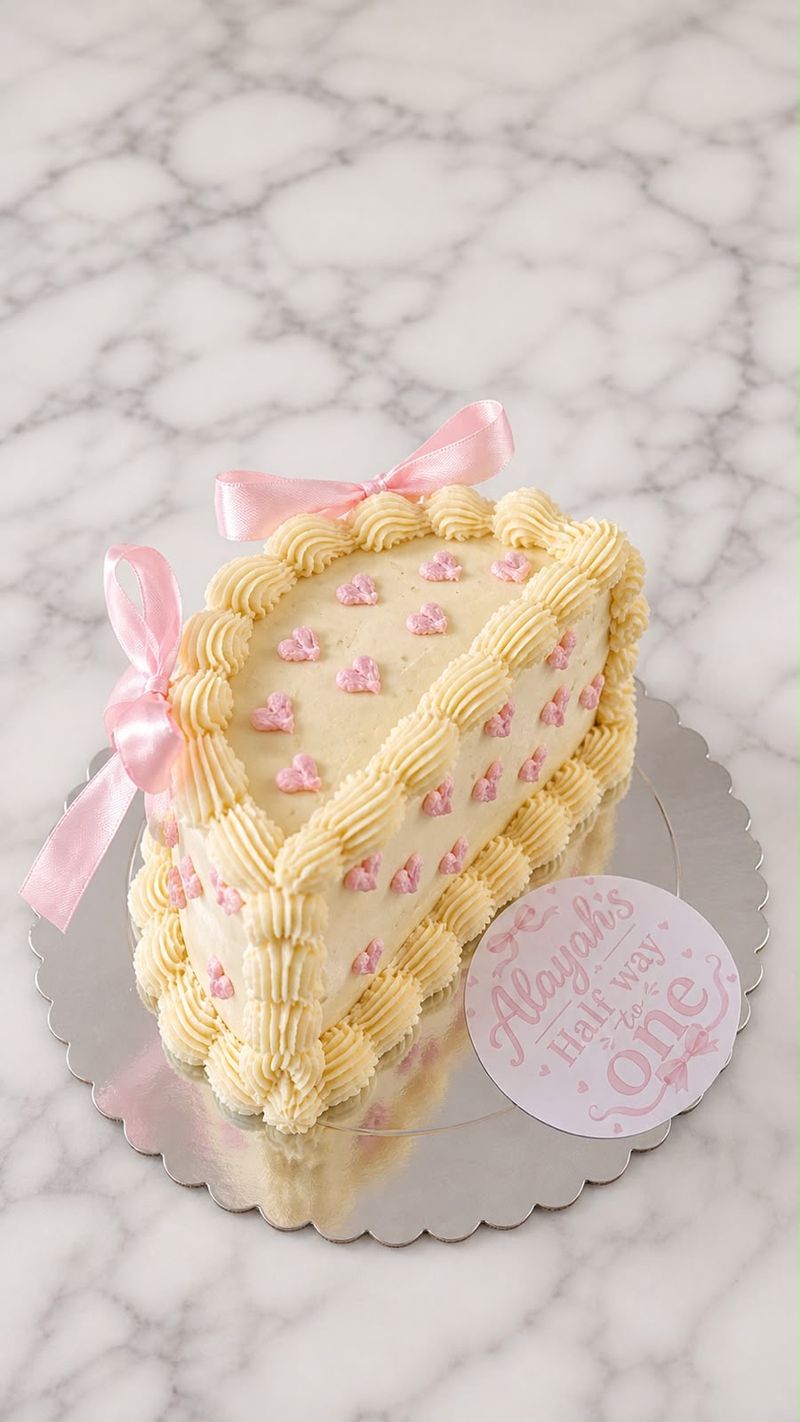 Half Birthday Cake
